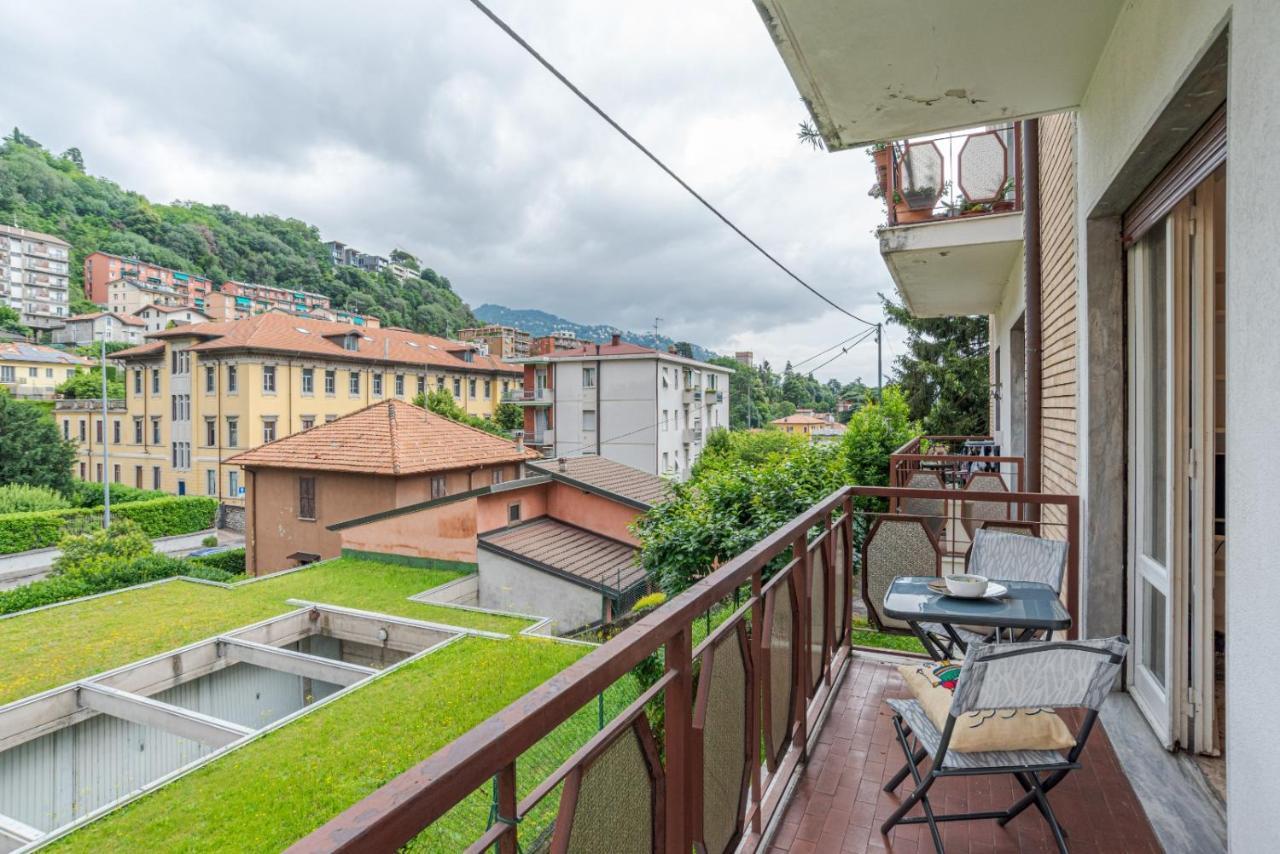 Lovely & Quiet Apartment - With Balcony & Parking Como Eksteriør bilde